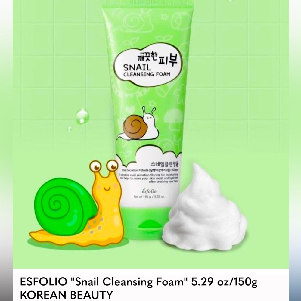 Esfolio Snail Cleansing Foam
